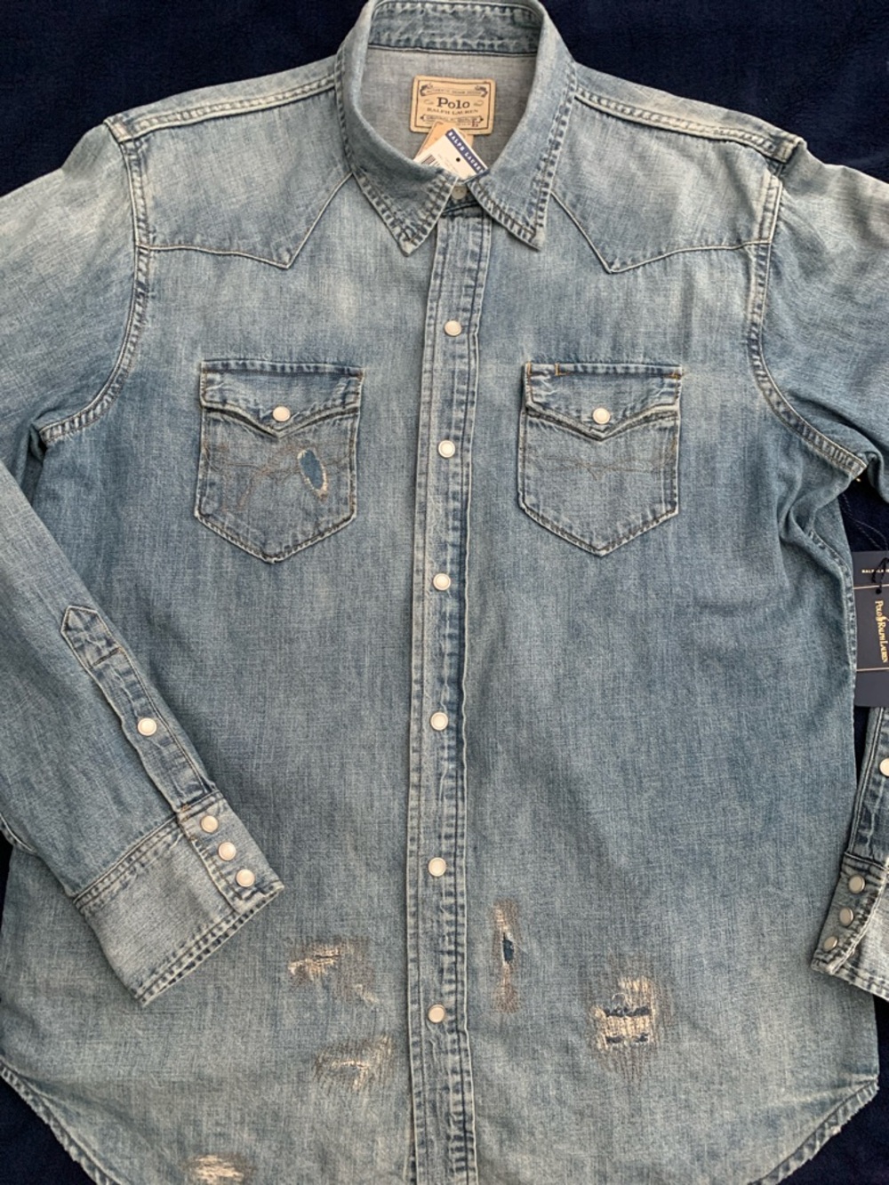 Polo Ralph Lauren Blue Denim Shirt